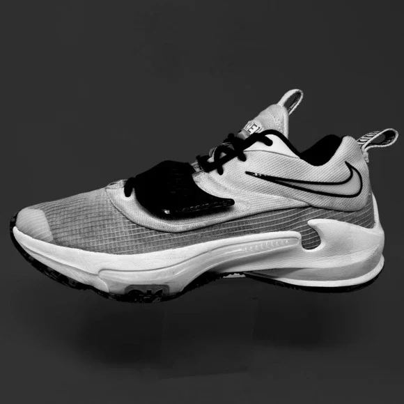 Nike Zoom Freak 3 Sneakers Mens Sz 8 White & Teal 7,0,9:K.5.7 - Picture 2 of 13